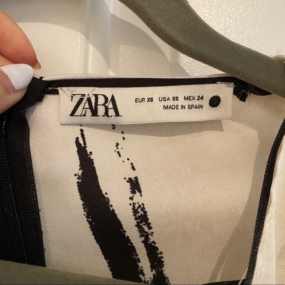 Zara Kimono Style Tunic Blouse - Picture 3 of 3